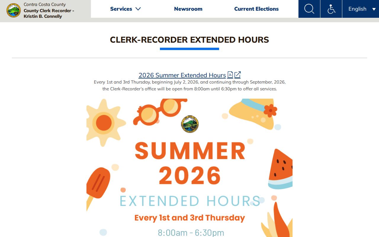 Richmond residents directory Contra Costa Clerk-Recorder records information